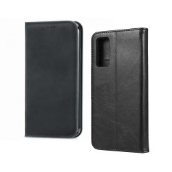Leather Flip Cover with Internal Pocket For Samsung Galaxy S20 FE Black Leather Flip Cover with Internal Pocket For Samsung Galaxy S20 FE Black